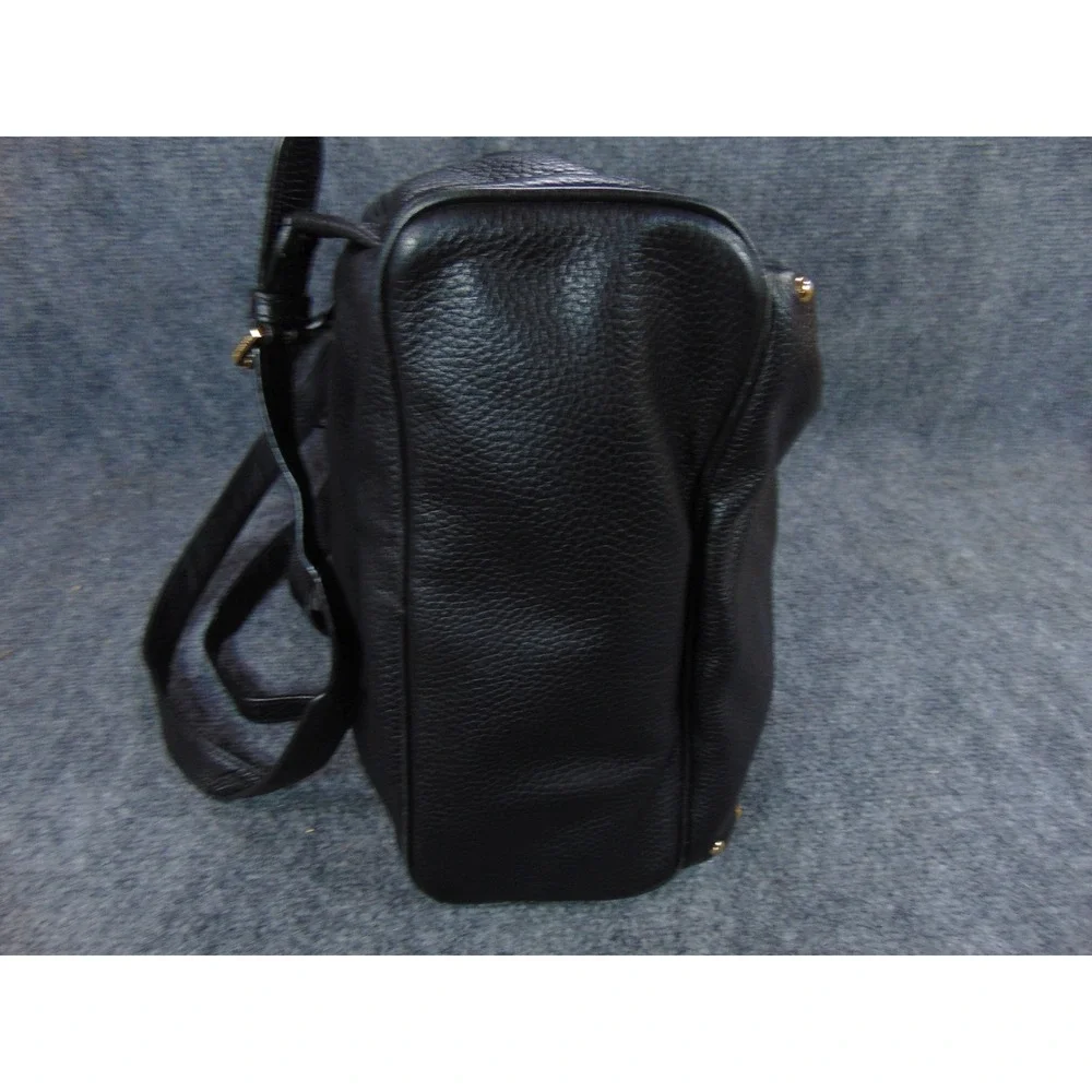 Michael Kors Backpack Black Leather‎ Studded Small Daypack Commuter,FLAW - Picture 7 of 16